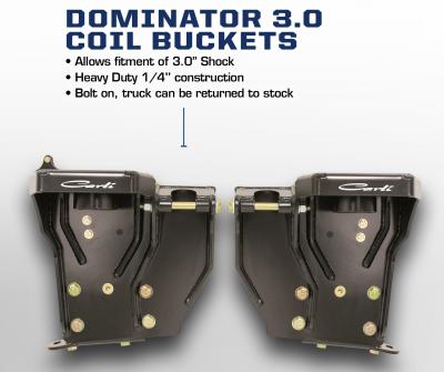 Carli Ford Fabricated Coil Buckets (CS-FFCB)