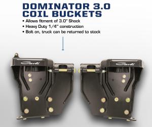 Carli Ford Fabricated Coil Buckets (CS-FFCB)