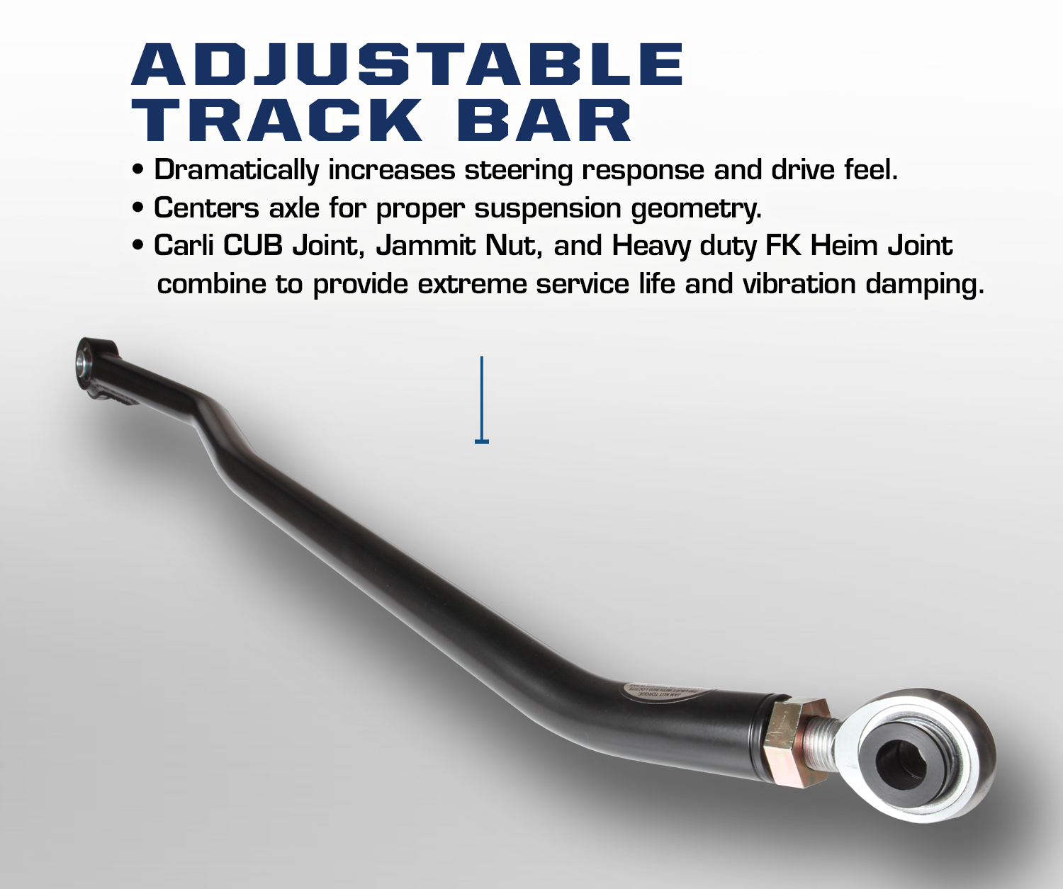 Carli Dodge Ram 3500 Adjustable Track Bar