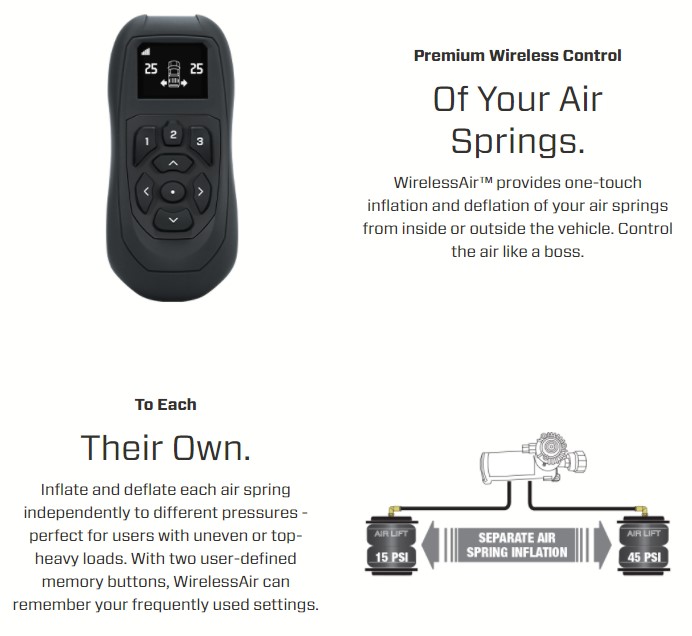 Air Lift Wireless Air Gen 2