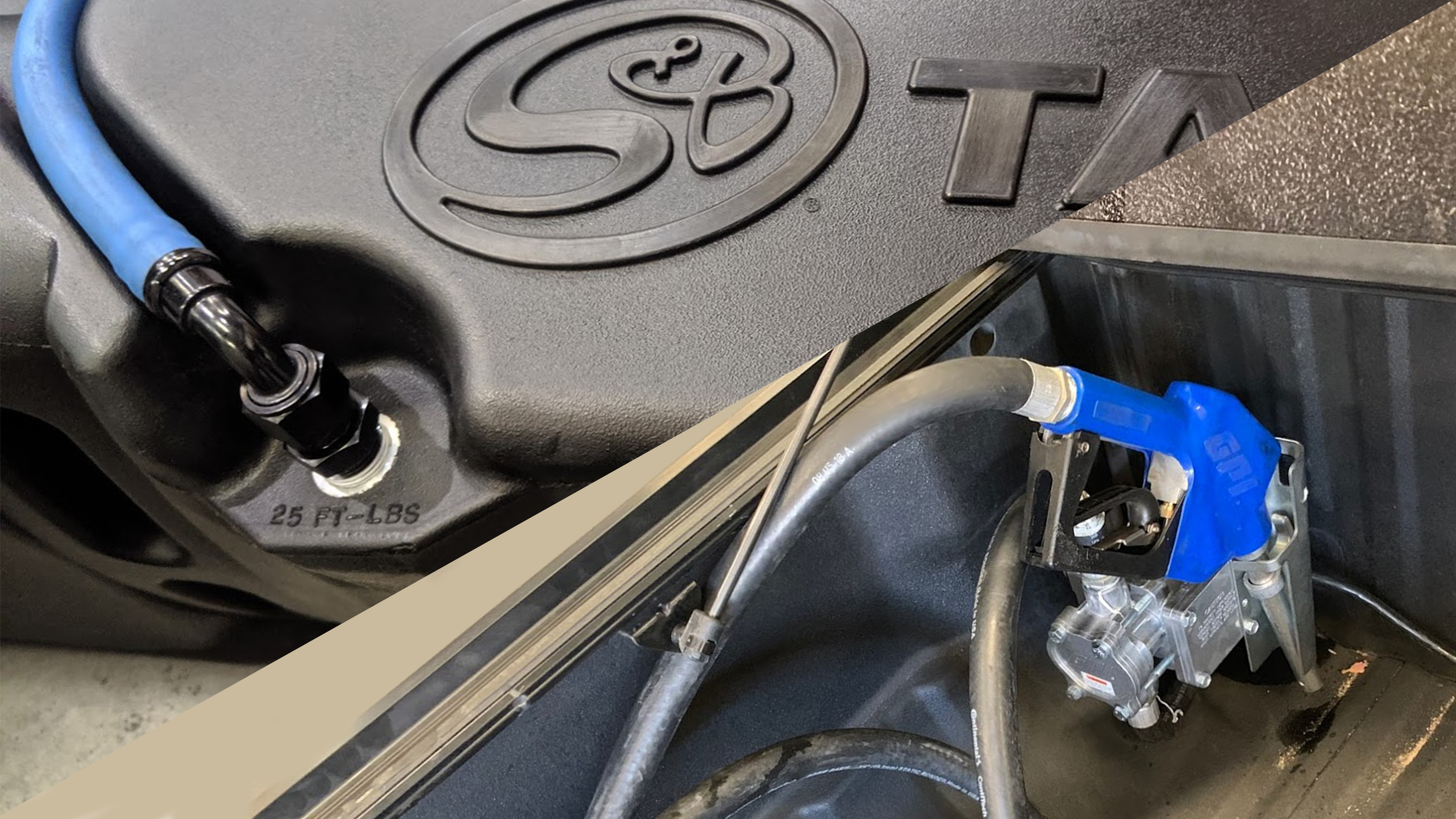 S and B Filters Replacement Fuel Tank for Ford Super Duty Trucks